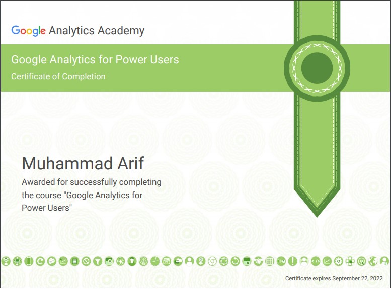 Google Analytics Power User