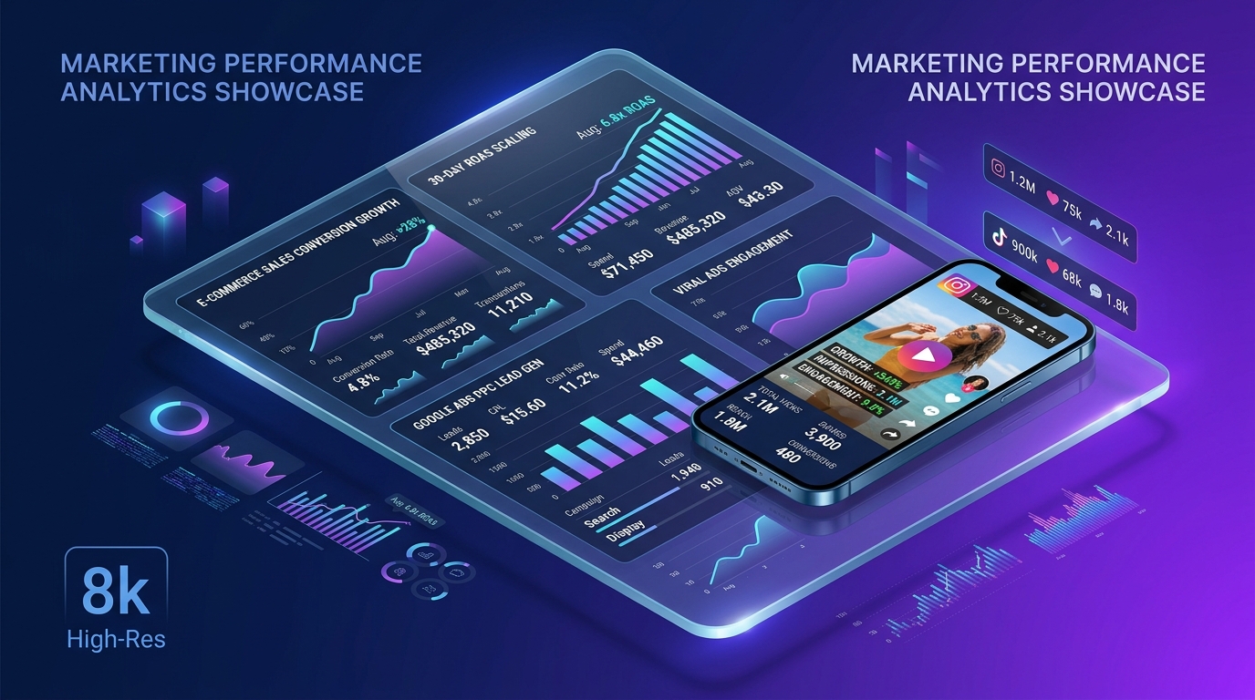 Performance Marketing Services and Verified ROAS Scaling - Nemcon Systems Lahore