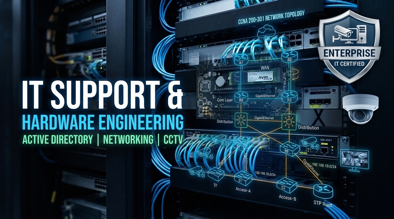 Complete IT Support, Hardware & CCTV Guide